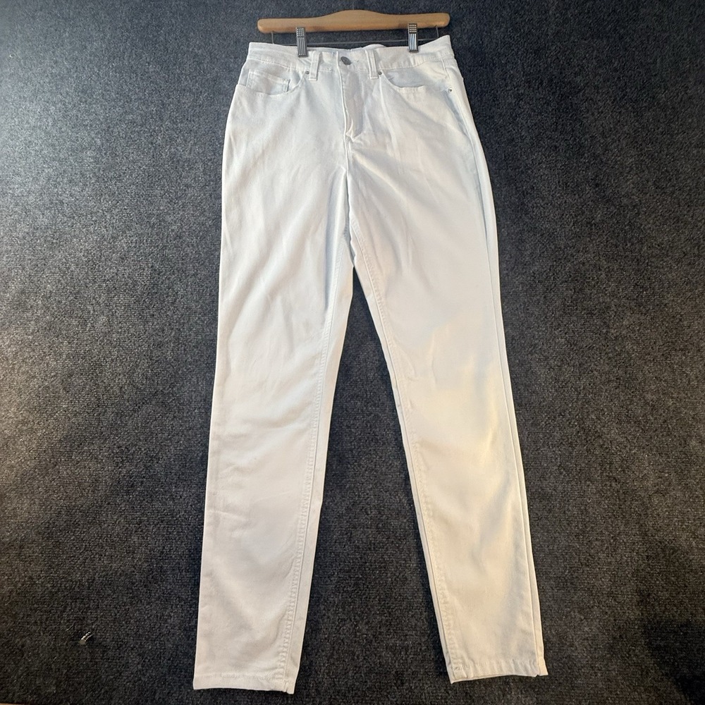 No Boundaries Juniors White High Rise Skinny Ankle Jeans Size 11 NWT Stretch